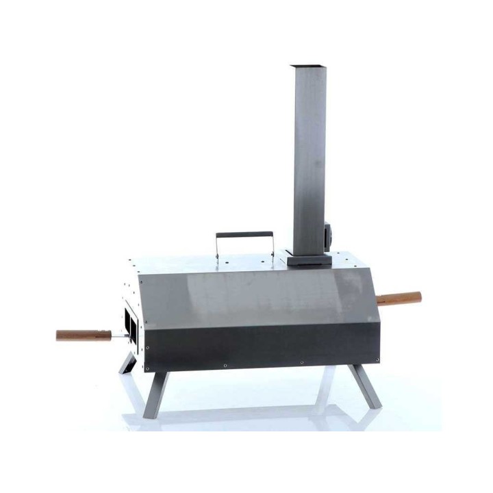 Royal Food CHIPSY 13 -pellettiuuni, 1 pizza, 34 × 34 cm, ruostumaton teräs