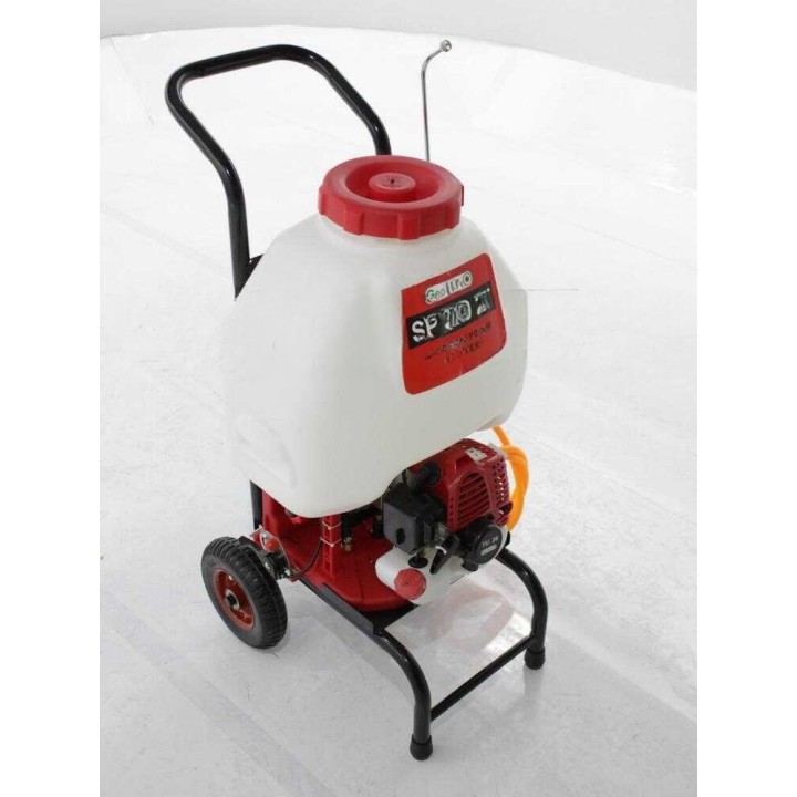 GeoTech SP 300 2T ruiskupumppu, selkä- ja trolley-käyttö, 28 l, 1 HP
