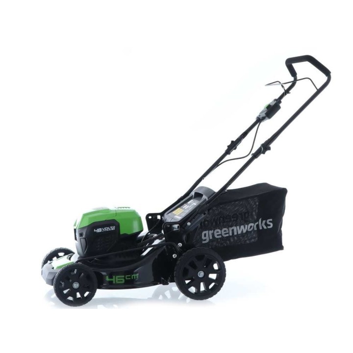 Greenworks GD48LM46 akkuruohonleikkuri, 48 V, 46 cm, ilman akkua ja laturia
