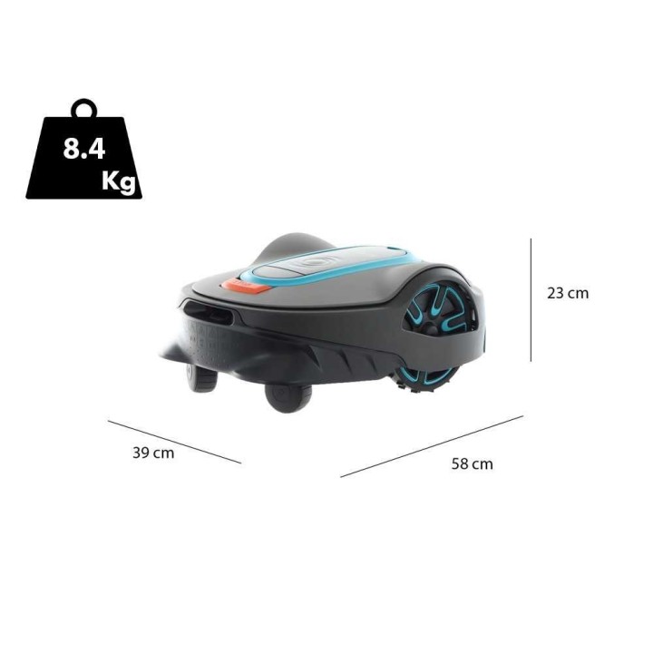 Gardena SILENO life 1000 robottiruohonleikkuri, 1 000 m², Smart-sovellus