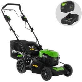 Greenworks GD48LM46SP akkuruohonleikkuri 48 V 4 Ah 46 cm