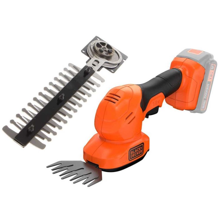 Black Decker B DBCSS18D1W akkukäyttöiset ruohosakset ja pensasleikkuri 18 V ilman akkua ja laturia