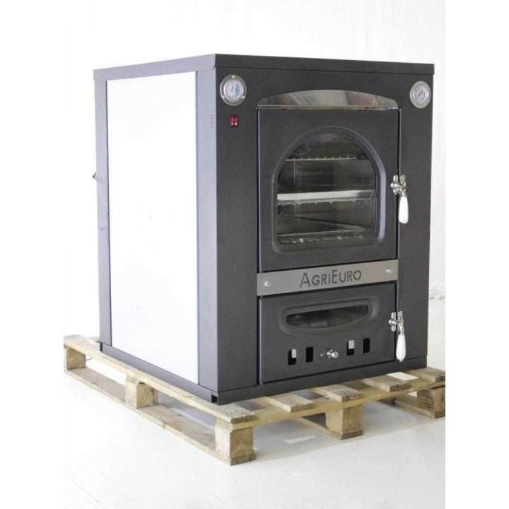 Medius 60 Inc puulämmitteinen kalusteuuni, 3 paistotasoa, 250 kg