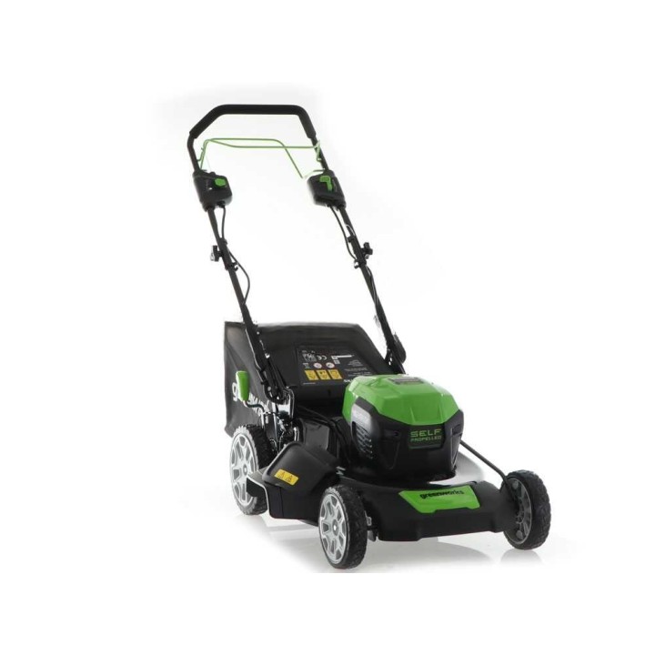 Greenworks GD48LM51SP akkuruohonleikkuri, 48 V, 51 cm, ilman akkua ja laturia