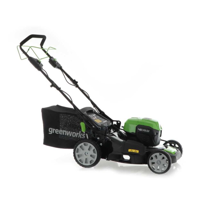 Greenworks GD48LM51SP akkuvetoleikkuri, 48 V, 4 Ah, 51 cm, 3-in-1