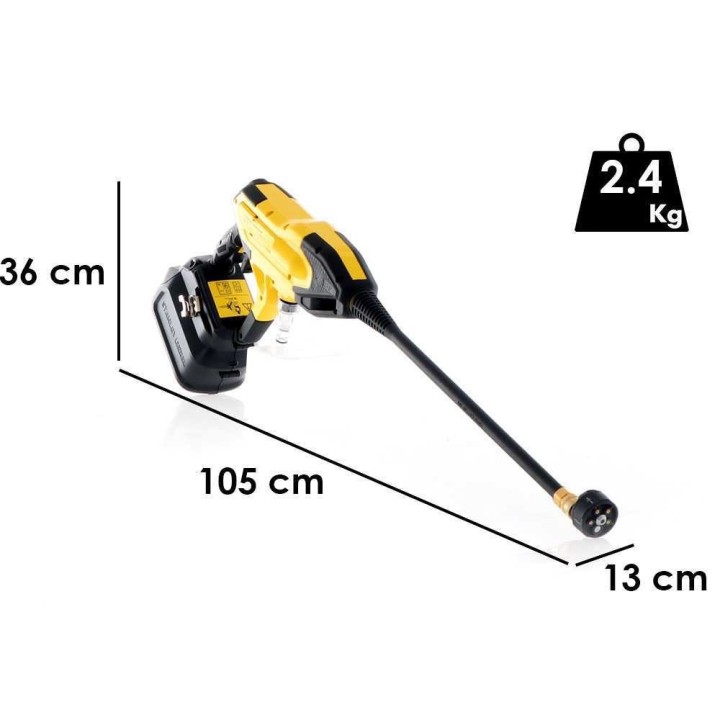 STANLEY SFMCPC93M1-QW painepesuripistooli, 18 V, 24 bar, ilman akkua ja laturia