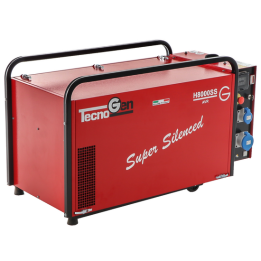 TecnoGen H8000SS äänieristetty bensiin generaattori 5 2 kW 230 V