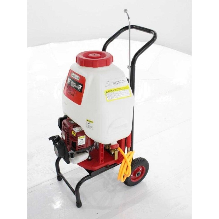GeoTech SP 300 4T ruiskupumppu, 28 l, 1,5 HP, selkä- ja trolley-käyttö