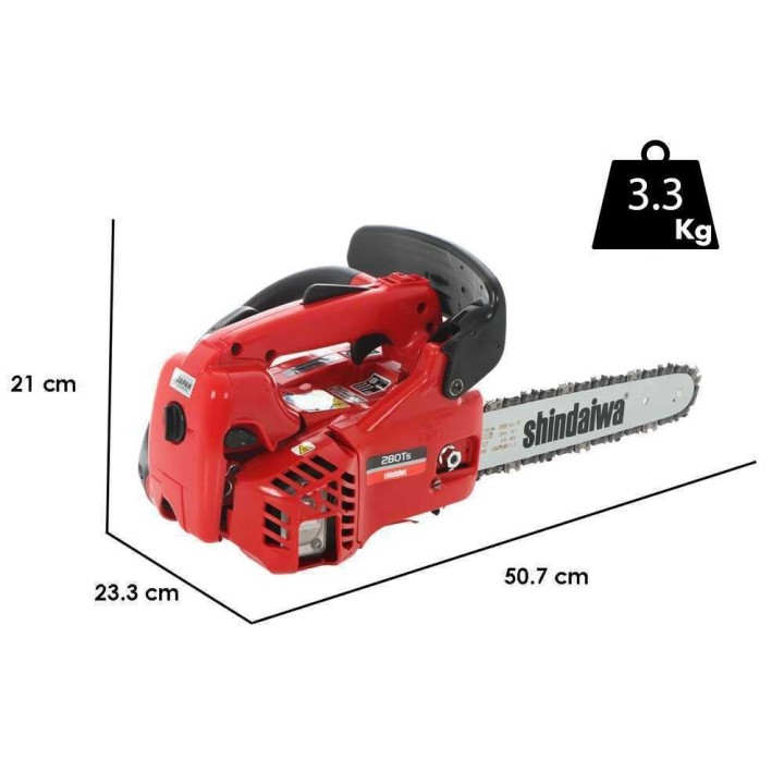 Shindaiwa SDK 280TS karsintamoottorisaha, 26,9 cm³, 25 cm laippa