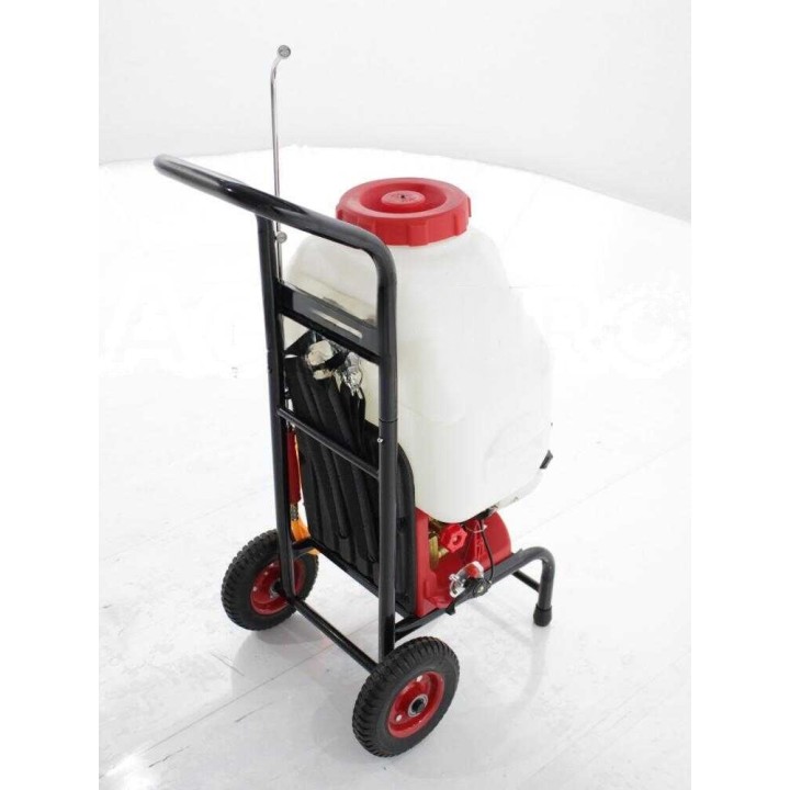GeoTech SP 300 4T ruiskupumppu, 28 l, 1,5 HP, selkä- ja trolley-käyttö