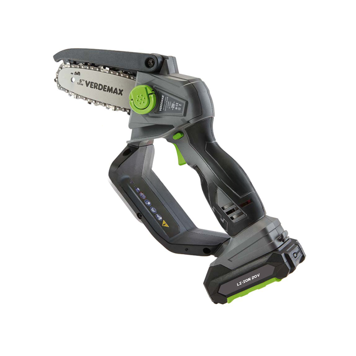 Verdemax PE20 akkukäyttöinen oksasleikkuri, 20 V, 2 Ah, 12 cm