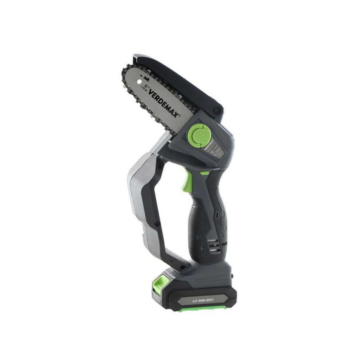 Verdemax PE20 akkukäyttöinen oksasleikkuri, 20 V, 2 Ah, 12 cm