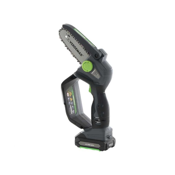Verdemax PE20 akkukäyttöinen oksasleikkuri, 20 V, 2 Ah, 12 cm