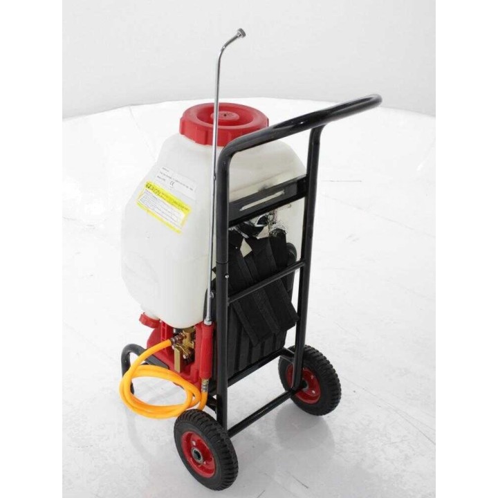 GeoTech SP 300 4T ruiskupumppu, 28 l, 1,5 HP, selkä- ja trolley-käyttö