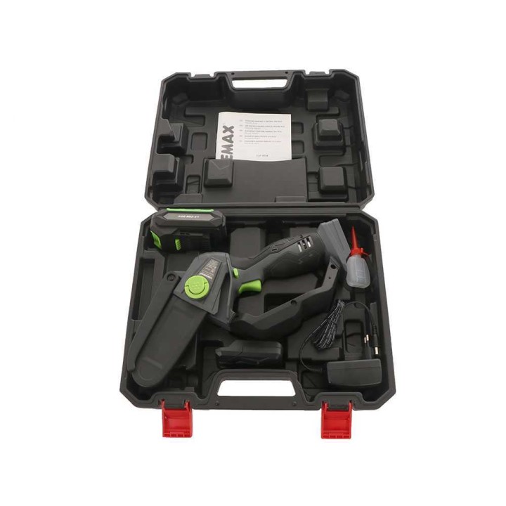 Verdemax PE20 akkukäyttöinen oksasleikkuri, 20 V, 2 Ah, 12 cm
