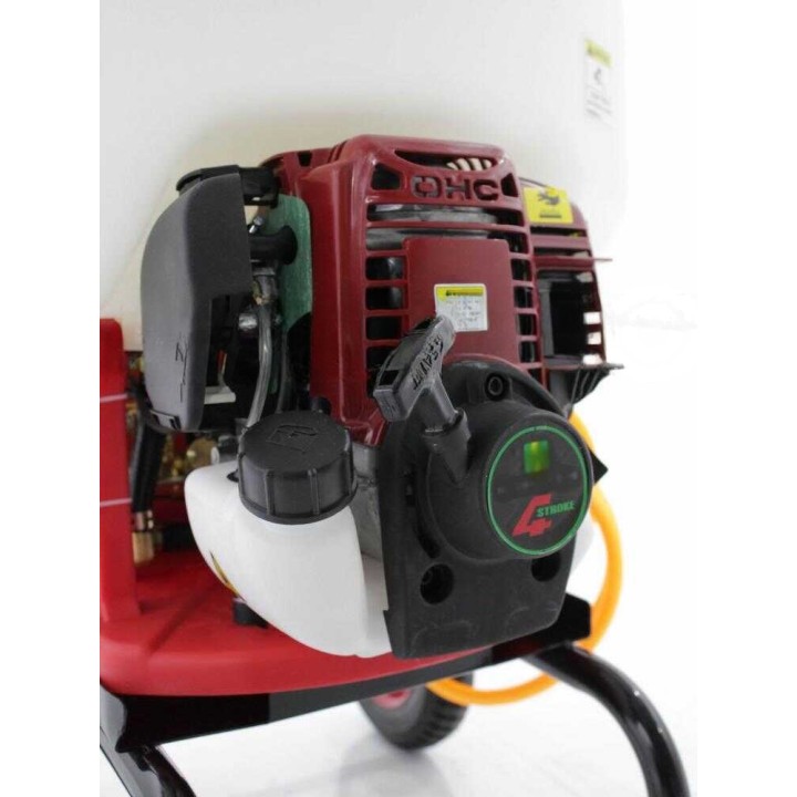 GeoTech SP 300 4T ruiskupumppu, 28 l, 1,5 HP, selkä- ja trolley-käyttö