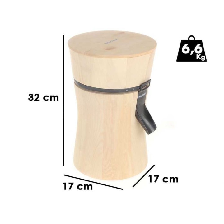 Waldner Mona jauhomylly, kivijauhatus, 400 W, 1 000 g, puurunko