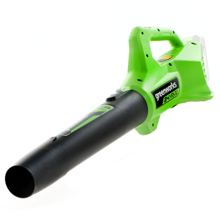 Greenworks G24ABO akkupuhallin 24 V 145 km h ilman akkua ja laturia