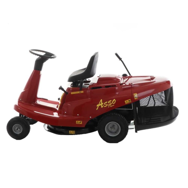 Eurosystems ASSO 67 päältä ajettava ruohonleikkuri, Loncin 352 cm³, 67 cm, 150 l