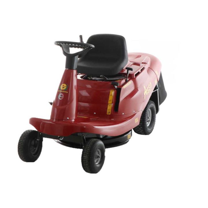 Eurosystems ASSO 67 päältä ajettava ruohonleikkuri, Loncin 352 cm³, 67 cm, 150 l