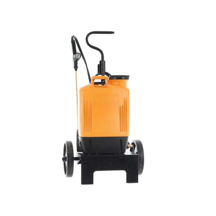 Volpi 22PTC akkukäyttöinen ruiskupumppu, 15 l, 12 V, pyörällinen kärry