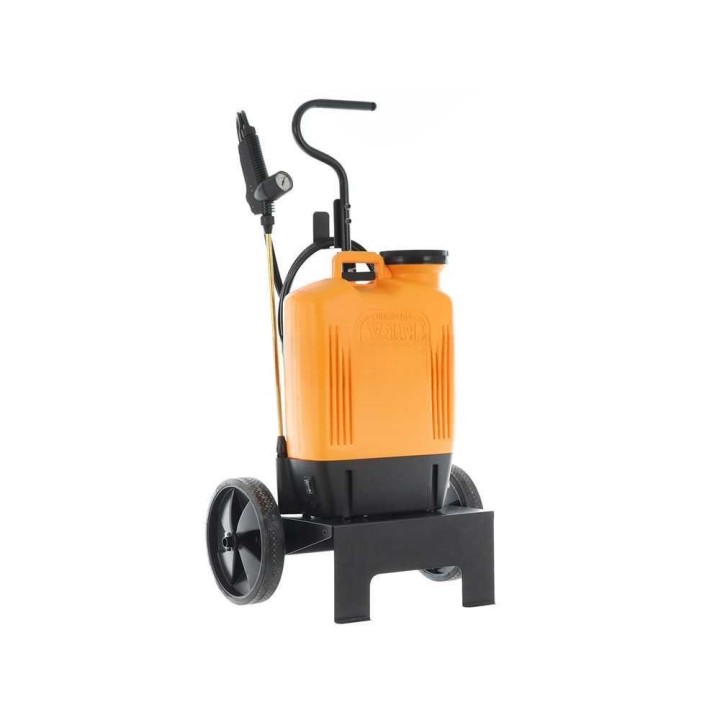 Volpi 22PTC akkukäyttöinen ruiskupumppu, 15 l, 12 V, pyörällinen kärry