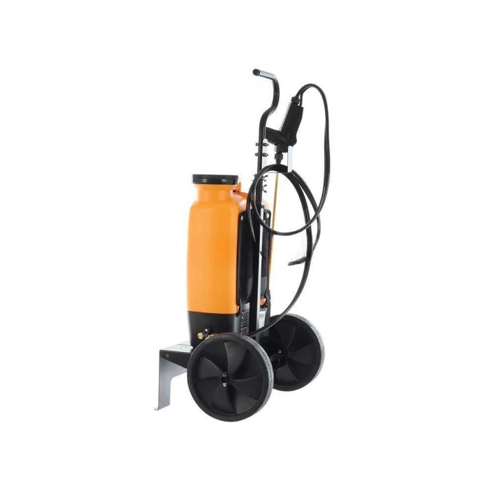 Volpi 22PTC akkukäyttöinen ruiskupumppu, 15 l, 12 V, pyörällinen kärry