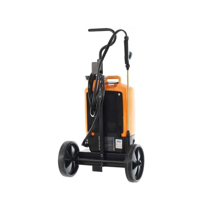 Volpi 22PTC akkukäyttöinen ruiskupumppu, 15 l, 12 V, pyörällinen kärry