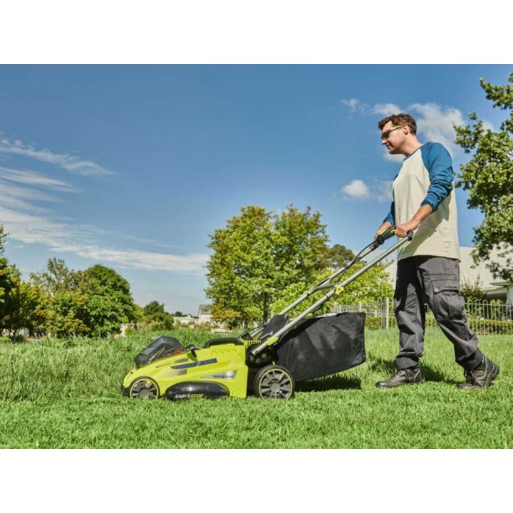 Ryobi RLM36X46H50PG akkuruohonleikkuri, 46 cm, 36 V, 5 Ah