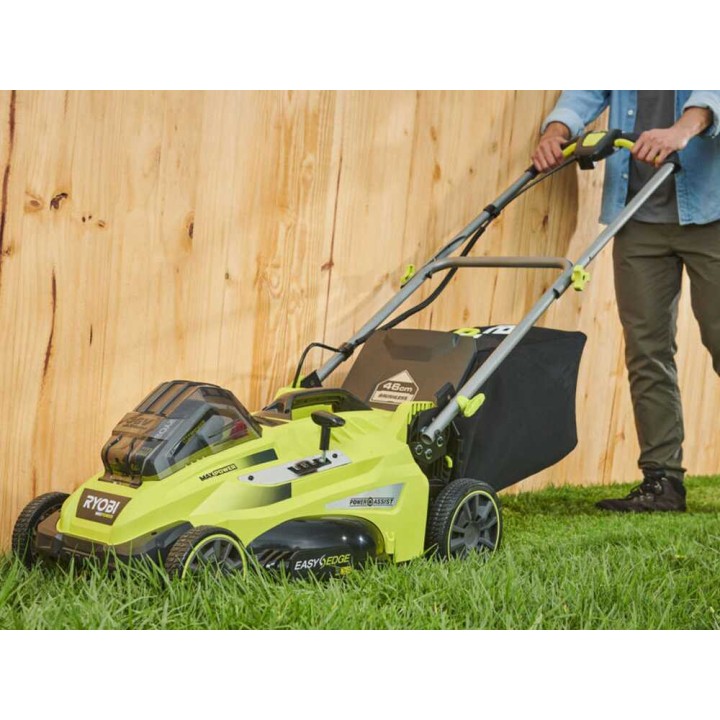Ryobi RLM36X46H50PG akkuruohonleikkuri, 46 cm, 36 V, 5 Ah