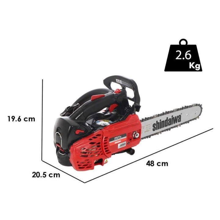 Shindaiwa SDK 251TS karsintasaha, 25 cm³, 25 cm:n laippa