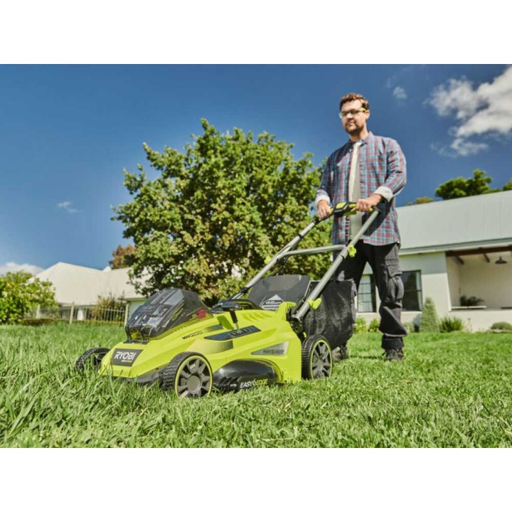 Ryobi RLM36X41H60PG akkuruohonleikkuri, 36 V, 6 Ah, 40 cm, 3-in-1
