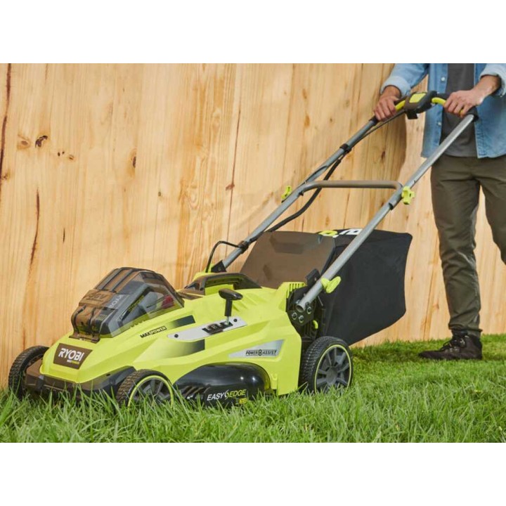 Ryobi RLM36X41H60PG akkuruohonleikkuri, 36 V, 6 Ah, 40 cm, 3-in-1