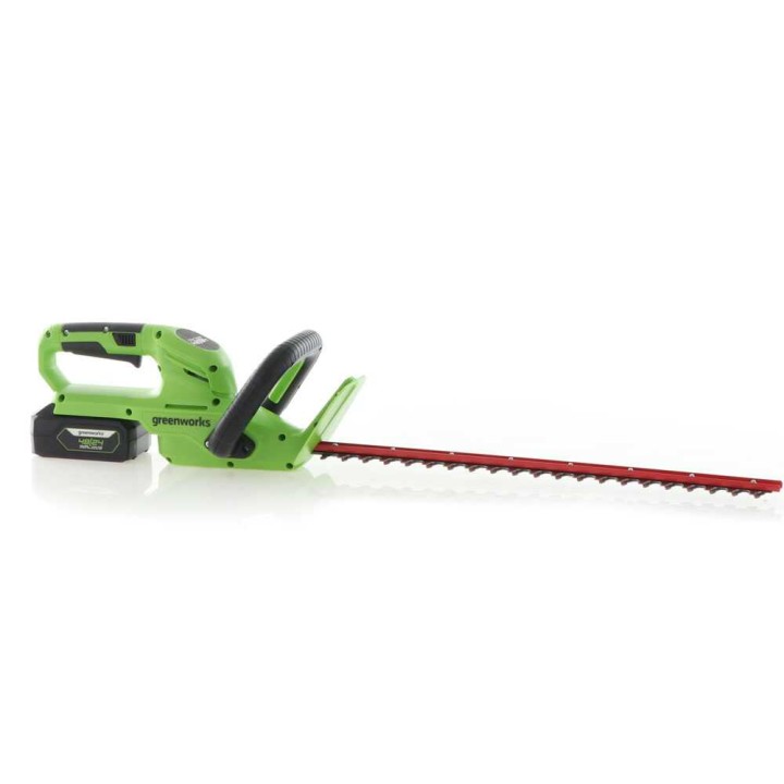 Greenworks G24HT56 -akkupensasleikkuri, 24 V, 56 cm, ilman akkua ja laturia