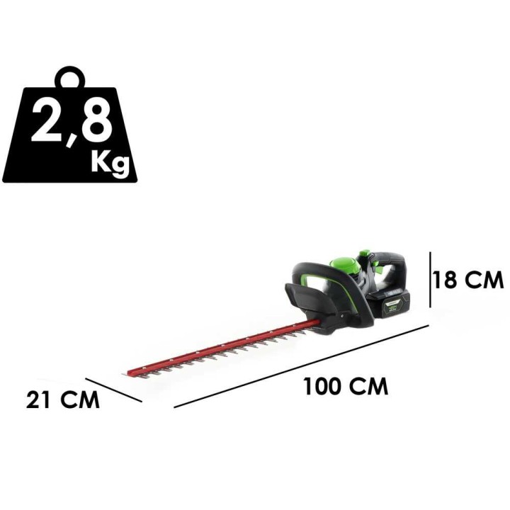 Greenworks G48HT akkupensasleikkuri, 61 cm, 48 V, ilman akkua ja laturia
