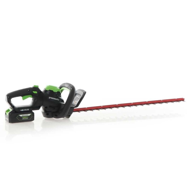 Greenworks G48HT akkupensasleikkuri, 61 cm, 48 V, ilman akkua ja laturia