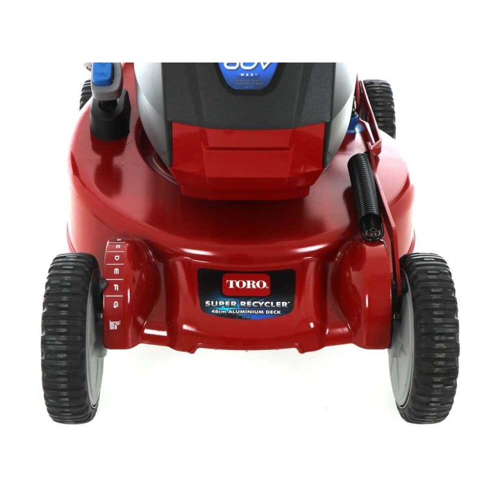 Toro Super Recycler TO-21848 akkuruohonleikkuri, 60 V, 6 Ah, 48 cm