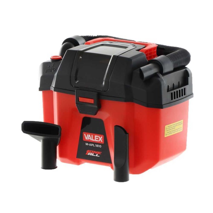 Valex M-APL 1810 märkä-kuivaimuri, 18 V, 2 Ah, 10 l