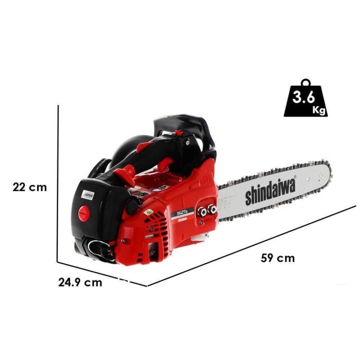 Shindaiwa SDK 362TS-30 oksasaha, 35,8 cm³, 2 HP, 30 cm