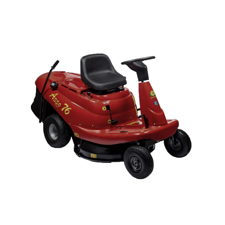 Eurosystems ASSO 76 mini ajoleikkuri 76 cm 13 HP 150 l keruusäiliö