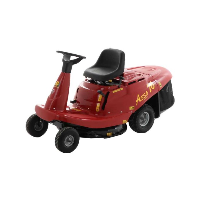 Eurosystems ASSO 76 mini-ajoleikkuri, 76 cm, 13 HP, 150 l keruusäiliö