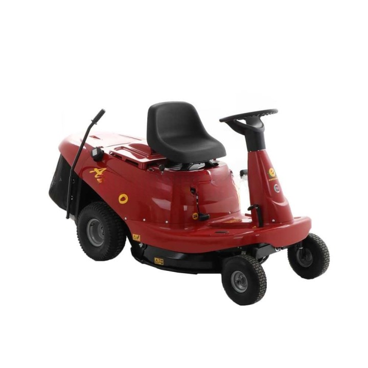 Eurosystems ASSO 76 mini-ajoleikkuri, 76 cm, 13 HP, 150 l keruusäiliö