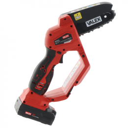 Valex MSB18 akkukäyttöinen oksasaha 18 V 2 Ah 16 cm