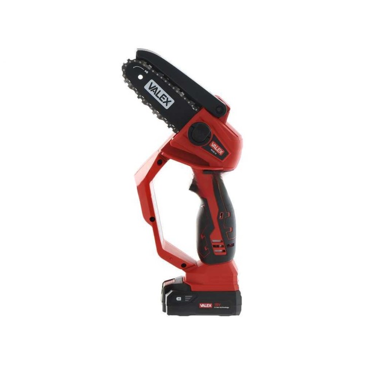 Valex MSB18 akkukäyttöinen oksasaha, 18 V, 2 Ah, 16 cm
