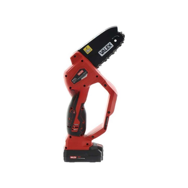 Valex MSB18 akkukäyttöinen oksasaha, 18 V, 2 Ah, 16 cm