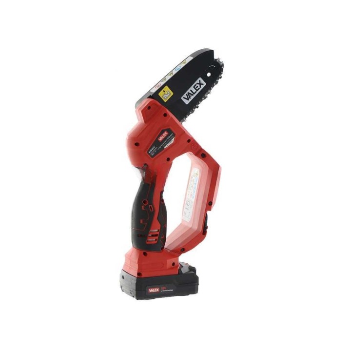 Valex MSB18 akkukäyttöinen oksasaha, 18 V, 2 Ah, 16 cm