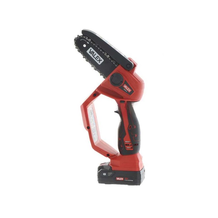 Valex MSB18 akkukäyttöinen oksasaha, 18 V, 2 Ah, 16 cm
