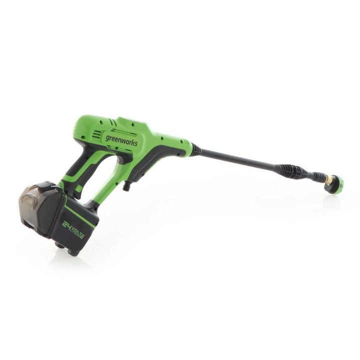 Greenworks G24PWXK4 -akkupainepesuri, 24 bar, 24 V, 4 Ah