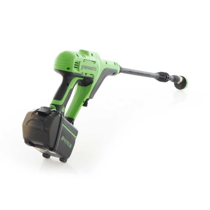 Greenworks G24PWXK4 -akkupainepesuri, 24 bar, 24 V, 4 Ah