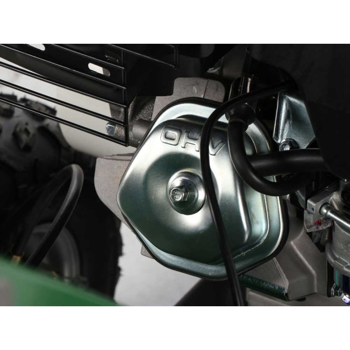 Deep LE-330 kantojyrsin, Loncin 420 cm³, 15 HP, sähkökäynnistys, 8 volframikarbiditerää